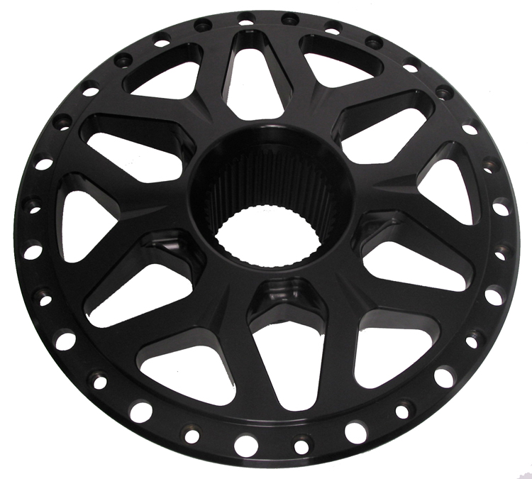 BLACK WIDOW SPLINED WHEEL CENTER Sprint Car Parts