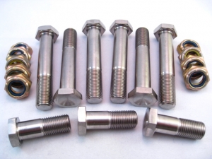 TITANIUM THRU BOLT RADIUS ROD SET