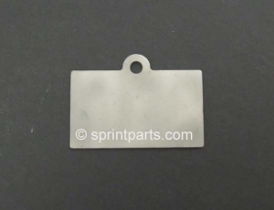 TITANIUM HEAT SHIELD FOR OUTBOARD PADS