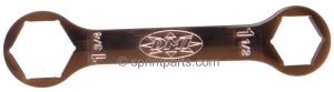 HUB CAP & SPINDLE NUT WRENCH