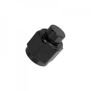 -3 BLACK ALUMINUM FLARE CAP