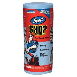 ROLL BLUE SHOP TOWELS