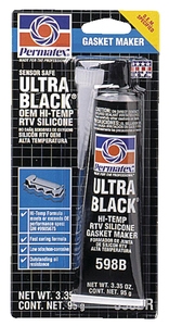 ULTRA BLACK SILICONE SEALER