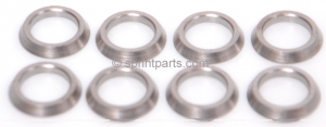 CHROME MOLY SPACERS (PKG 8)