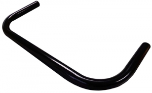 BLACK FRONT BUMPER STEEL