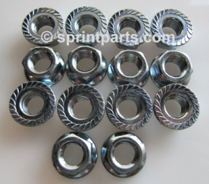 FLANGED HEADER NUTS