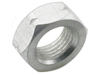 3/16" (10-32) LH STEEL JAM NUT