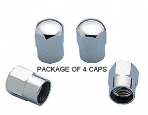 CHROME TIRE VALVE CAPS