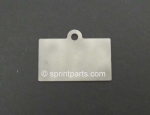 TITANIUM HEAT SHIELD FOR OUTBOARD PADS