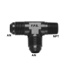 -6 AN "T" WITH 1/4" NPT ON THE RUN