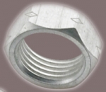 5/8" LH ALUMINUM JAM NUT