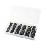 BLACK THIN LOCK NUT KIT