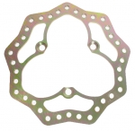 SCALLOPED LEFT FRONT STEEL ROTOR