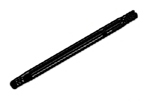 BLACK STEEL RADIUS ROD
